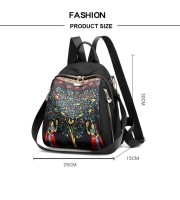 New Design Female Backpacks High Capacity Waterproof (Printed) china 2