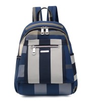 New Design Nylon Backpack Durable Waterproof Casual Shoulder Bag (Blue Color)